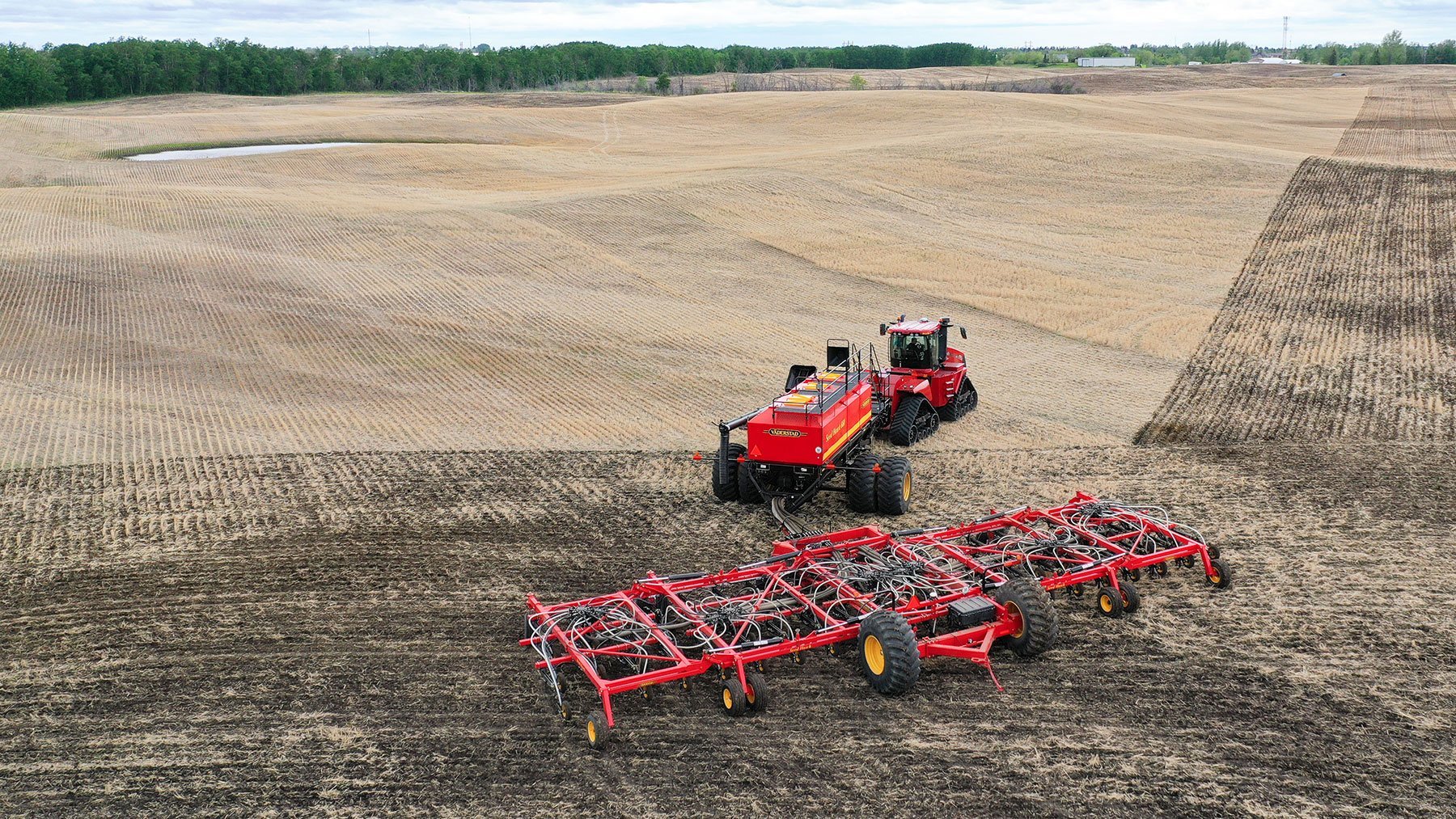 Did you know that the Vaderstad line... - Agricultural machinery, Agroscout360, Seeder, Сельское хозяйство, Video, Longpost, Vaderstad