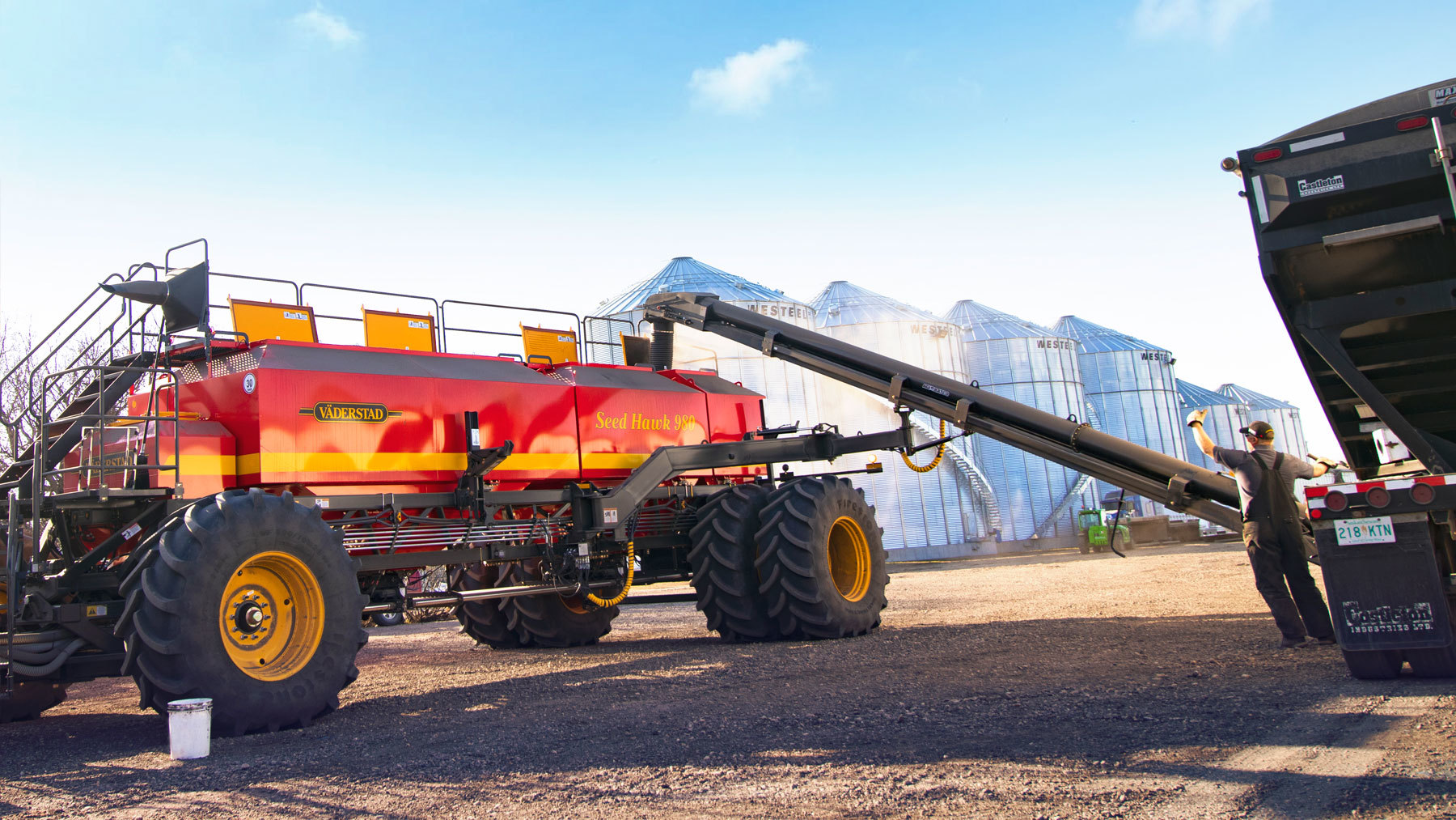 Did you know that the Vaderstad line... - Agricultural machinery, Agroscout360, Seeder, Сельское хозяйство, Video, Longpost, Vaderstad