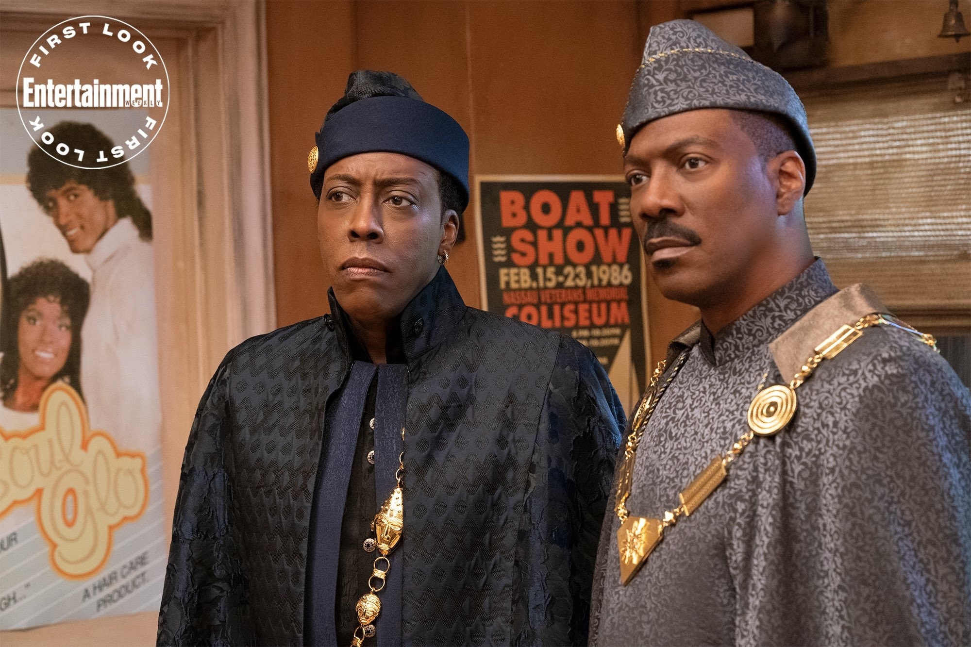 The first footage of the sequel Coming to America ??with Eddie Murphy - Eddie Murphy, Arsenio Hall, Comedy, Trip to America, Sequel, Longpost