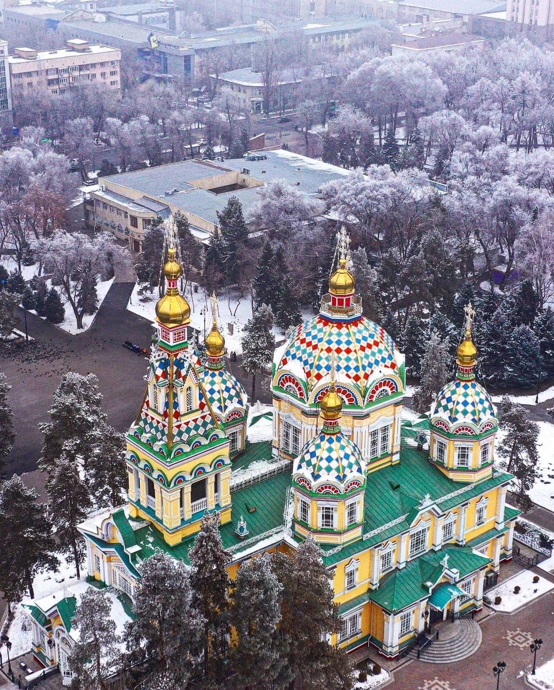 Ascension Cathedral. Almaty, Kazakhstan - Ascension Cathedral, Cathedral, The cathedral, Almaty, Kazakhstan, Longpost