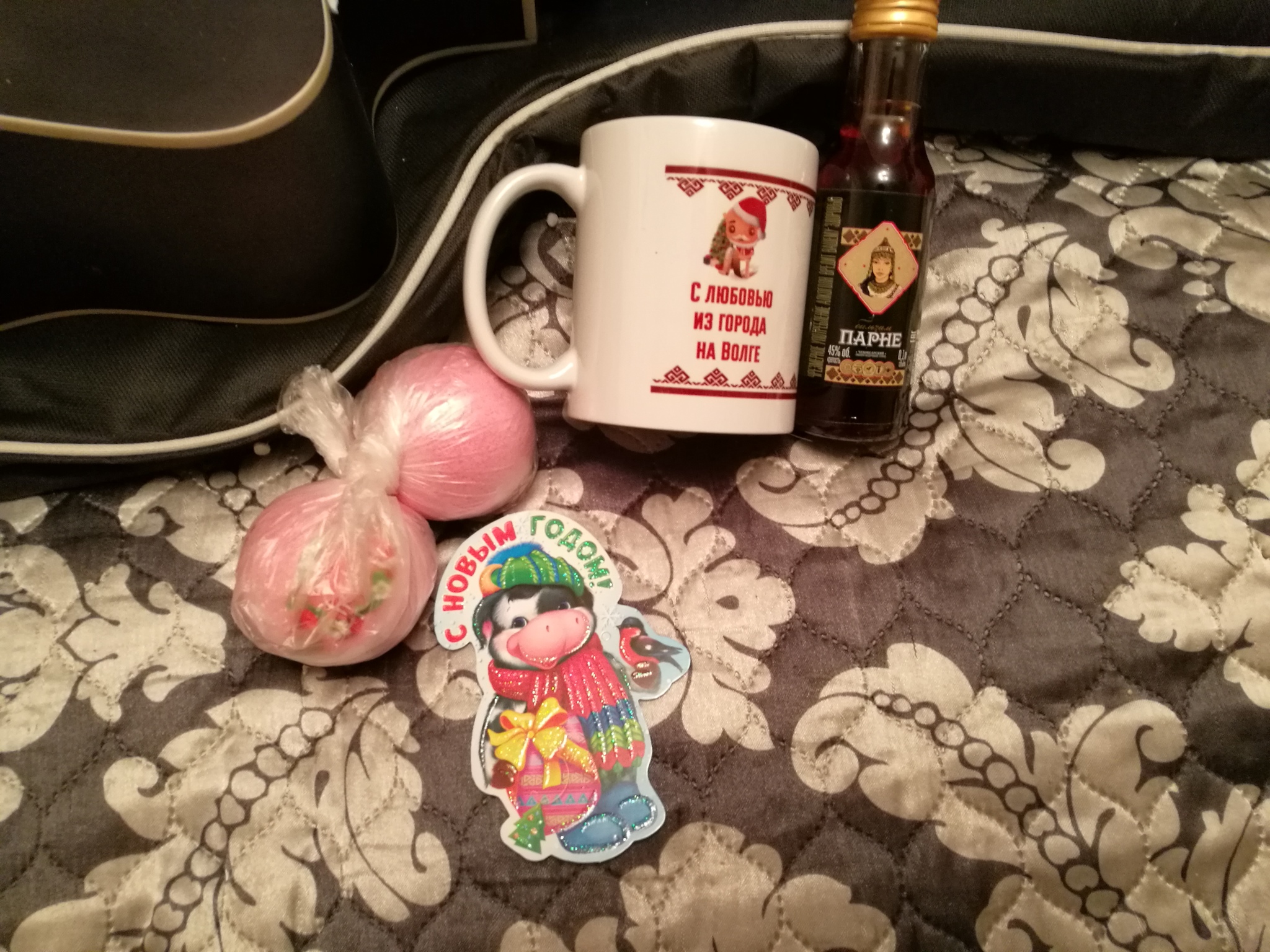 The most unexpected gift, Mirrochka exchange - My, Gift exchange, New Year's exchange from Mirrochka, Gift exchange report, Longpost, Secret Santa, Guitar