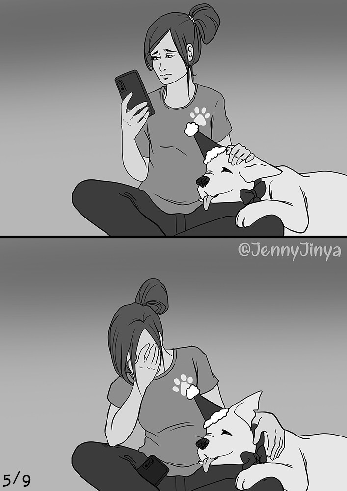 Thank you - Comics, Translation, Translated by myself, JennyJinya, Dog, Animal shelter, Longpost, Kindness