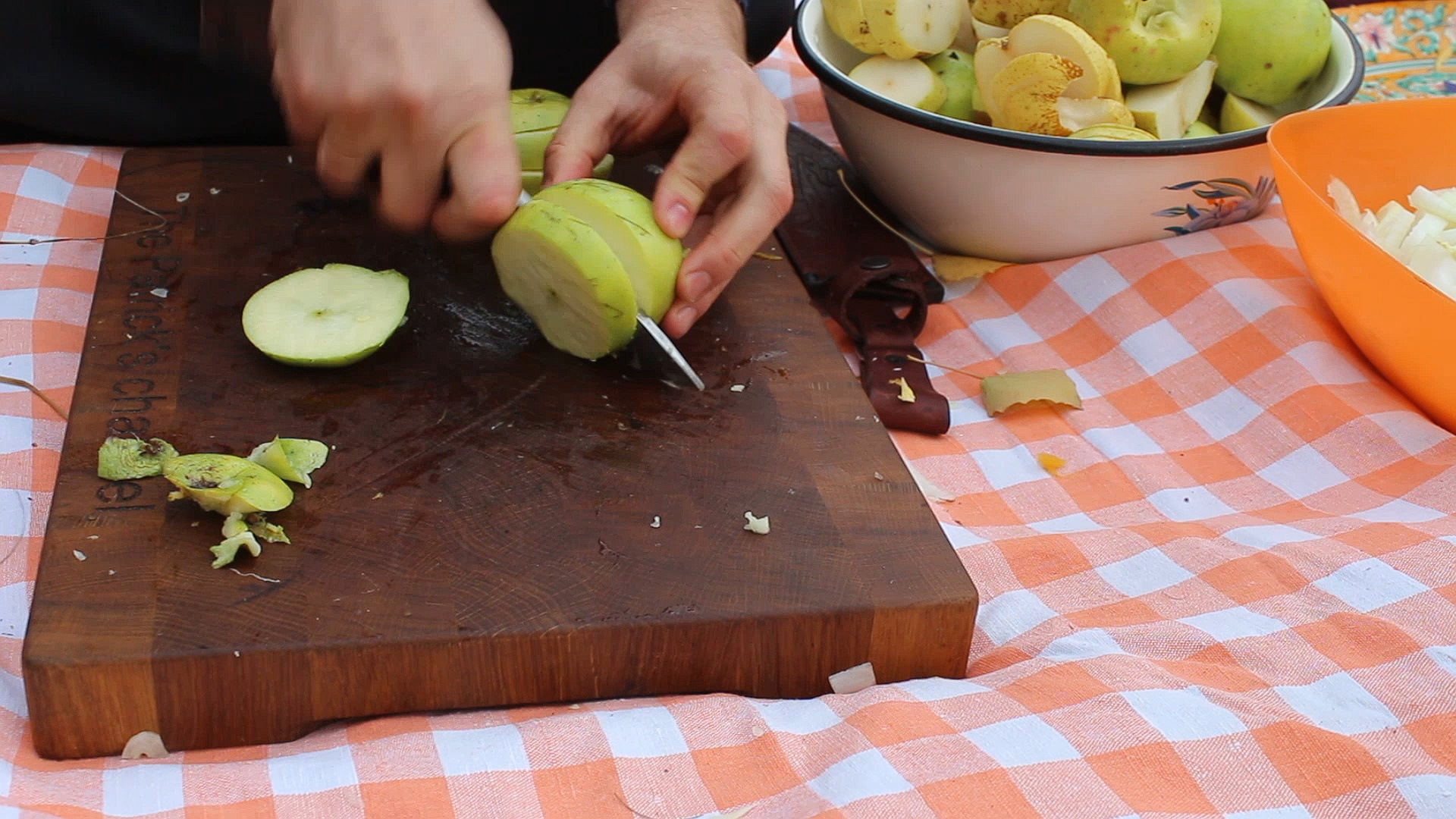 Goose stewed in vegetables and fruits in a cauldron - My, Гусь, Recipe, Yummy, Cooking, Basma, Video, Longpost