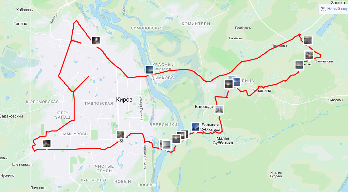 Winter Vyatka Cat. Route in Kirov at 55.55 km - My, Run, Kirov, Vyatka, Workout, Physical Education, Longpost, Ultramarathon