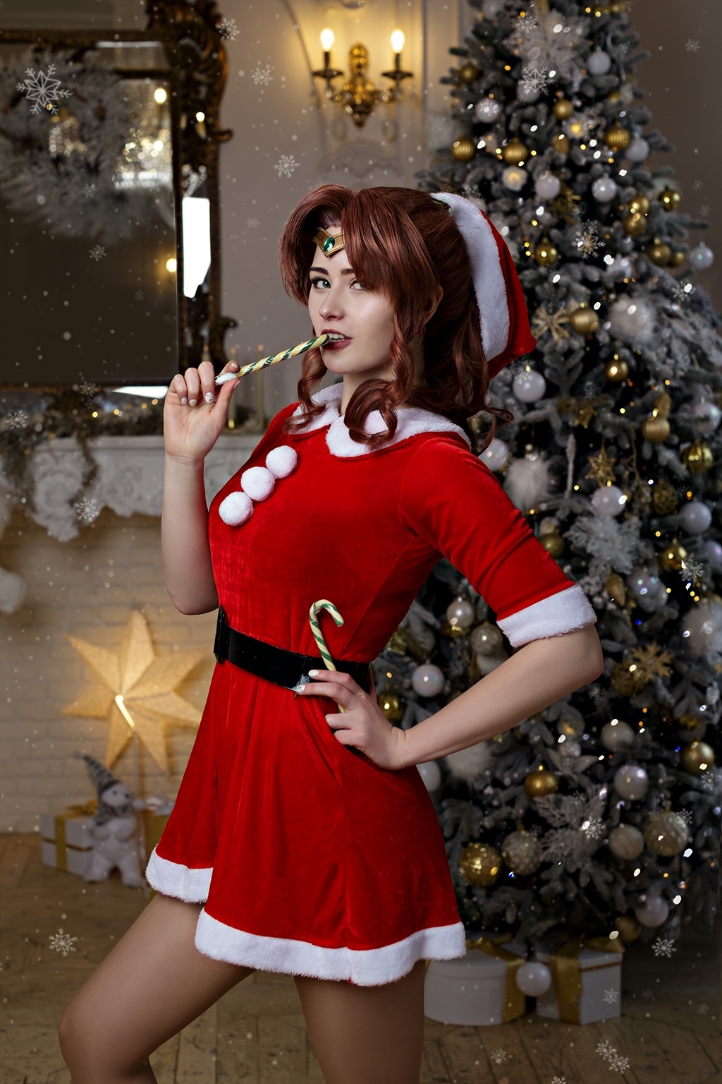 Sailor Moon. New Year Holidays!) - Моё, Длиннопост, Девушки, Косплей, Косплееры, Аниме, Sailor Moon, Sailor Jupiter, Last christmas, Holidays, Творчество, Creative Life, Новый Год