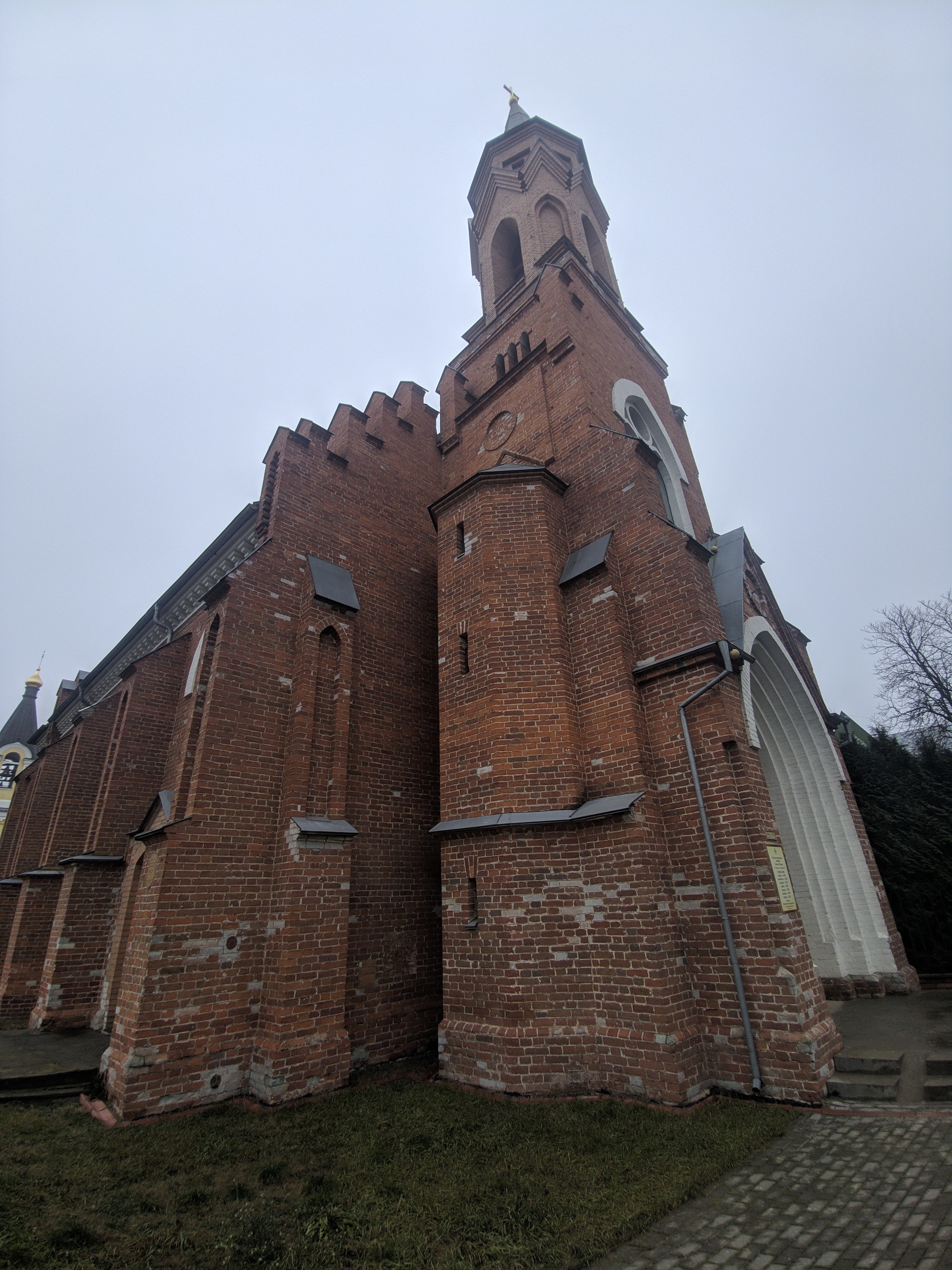 Church of my city - My, Rechitsa, Church, Mobile photography, Google Camera, LG G6, Longpost