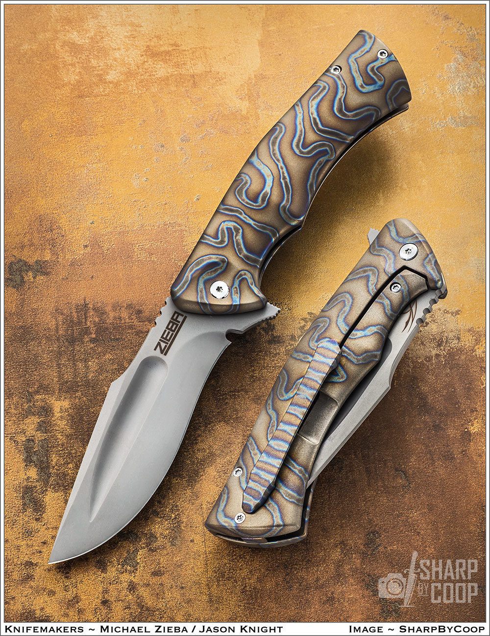 Knives from...: Polish-American knifemaker Michael Zib - Knife, Jackknife, Master, USA, Longpost