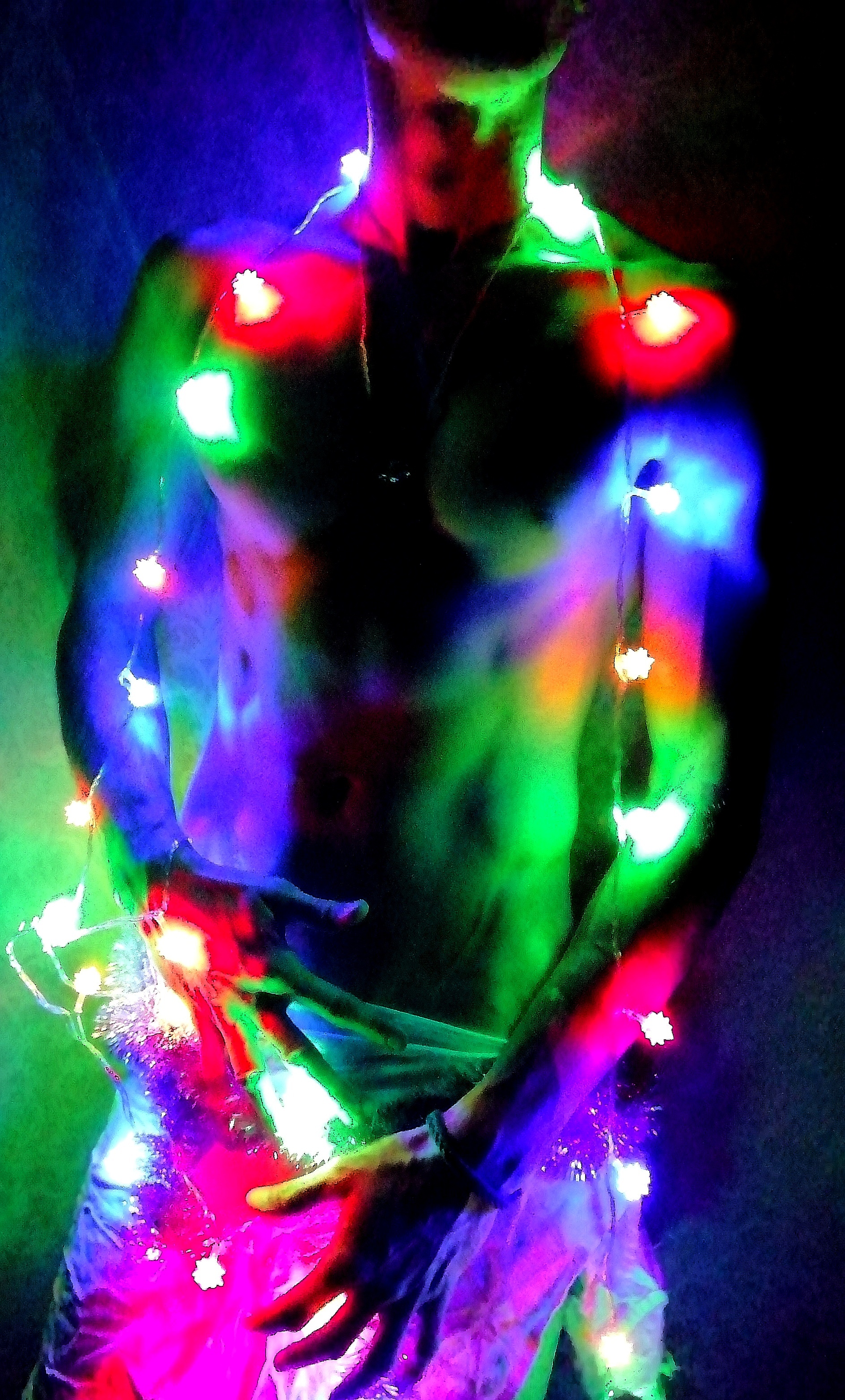 Christmas tree (for the competition) - NSFW, My, Playgirl, Mr Playgirl, Author's male erotica