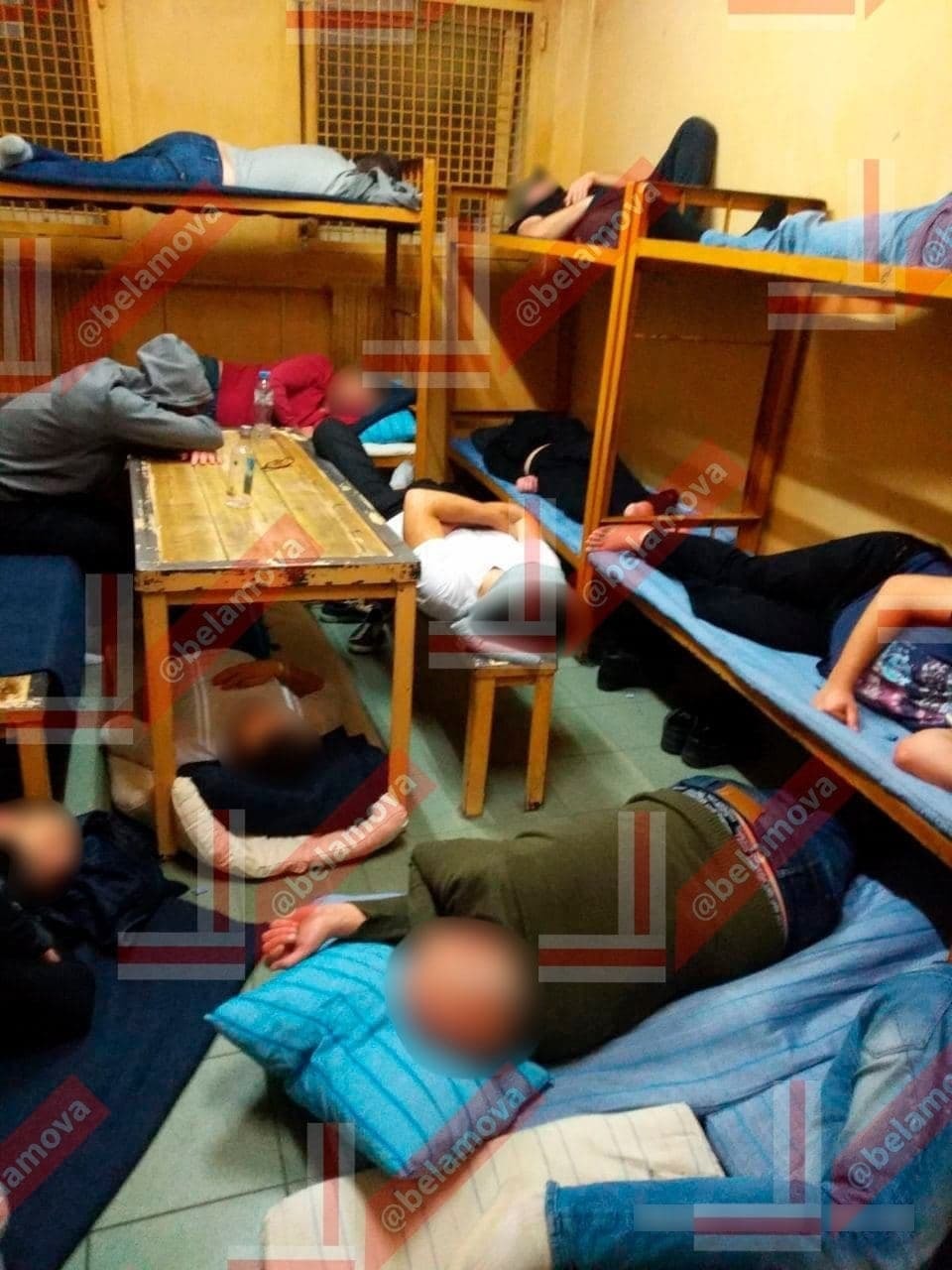 How “prisoners” are kept in the Zhodino pre-trial detention center - Republic of Belarus, Violation of the rights of a citizen, Politics, Jail, Protests in Belarus, Longpost, Negative