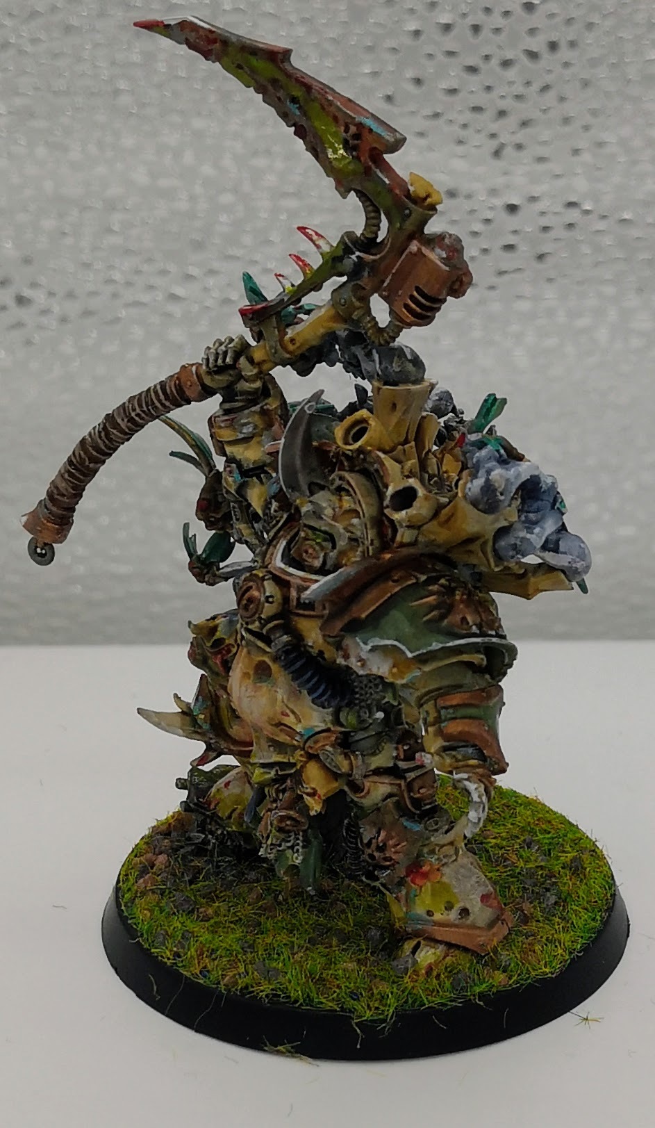 Typhus - Herald of the Plague God, also known as ... - My, Wh miniatures, Warhammer 40k, Nurgle, Death guard, Painting miniatures, Longpost