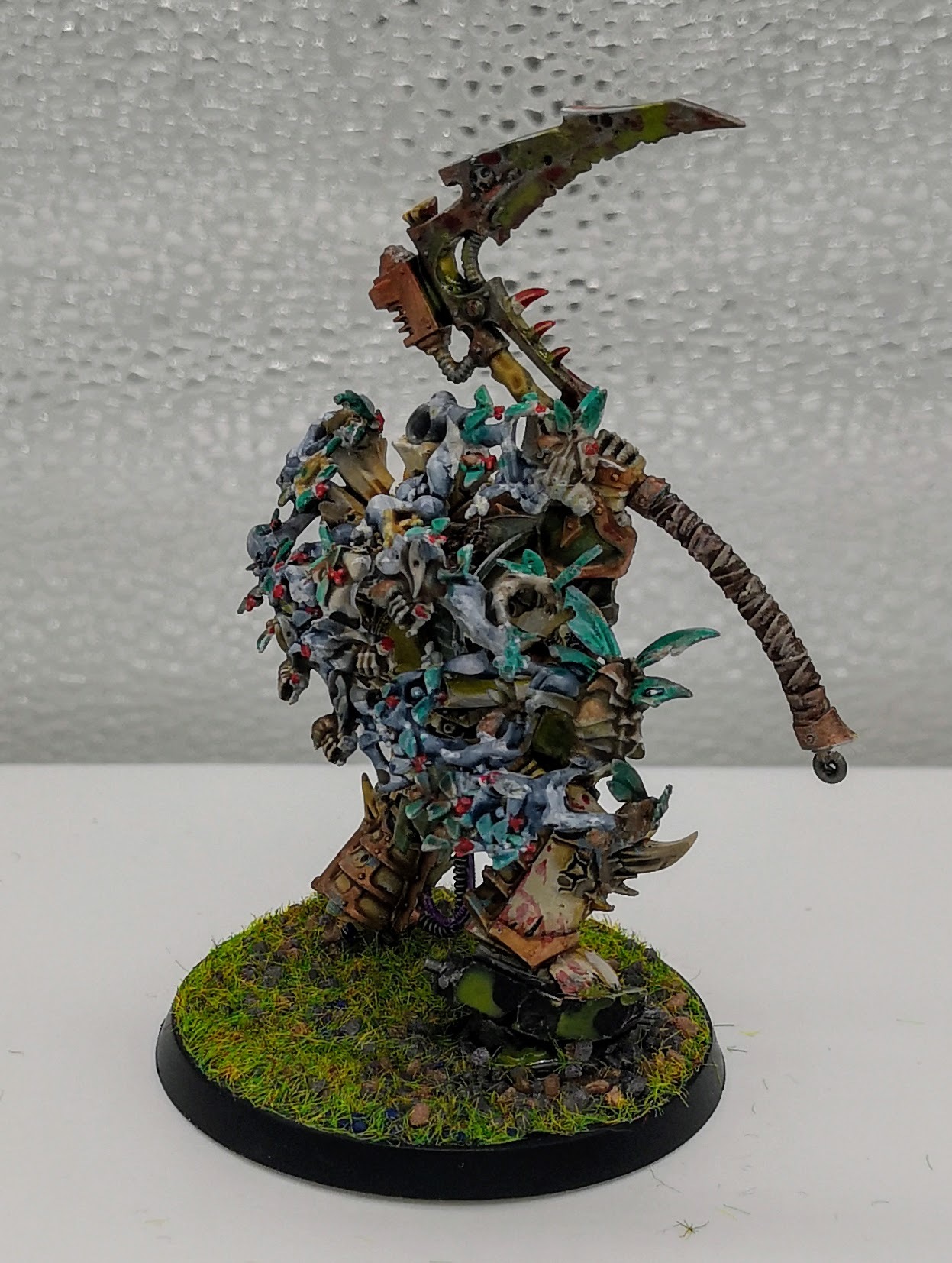 Typhus - Herald of the Plague God, also known as ... - My, Wh miniatures, Warhammer 40k, Nurgle, Death guard, Painting miniatures, Longpost