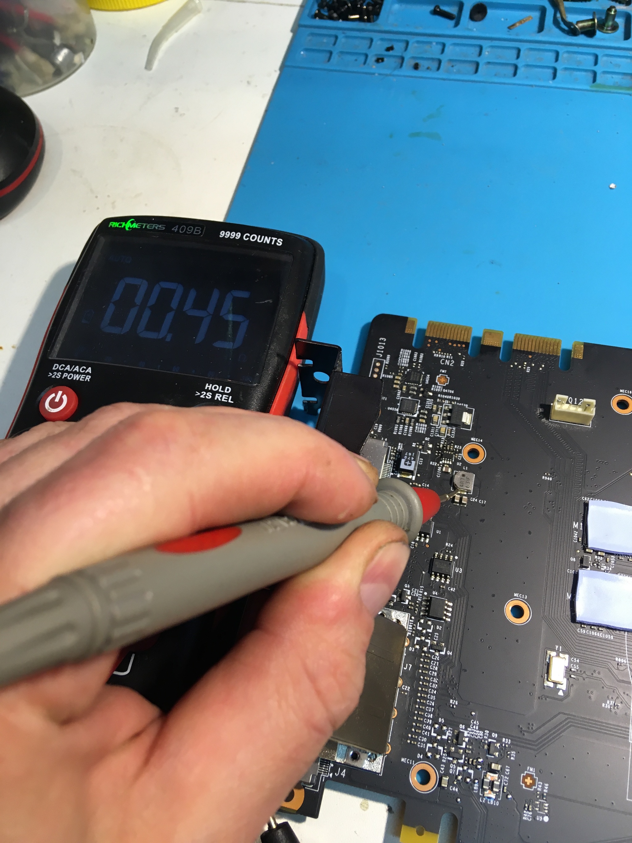 Simple GTX 1080 msi repair for subscriber - My, Repair of equipment, Hobby, Video card, Computer Repair, Longpost