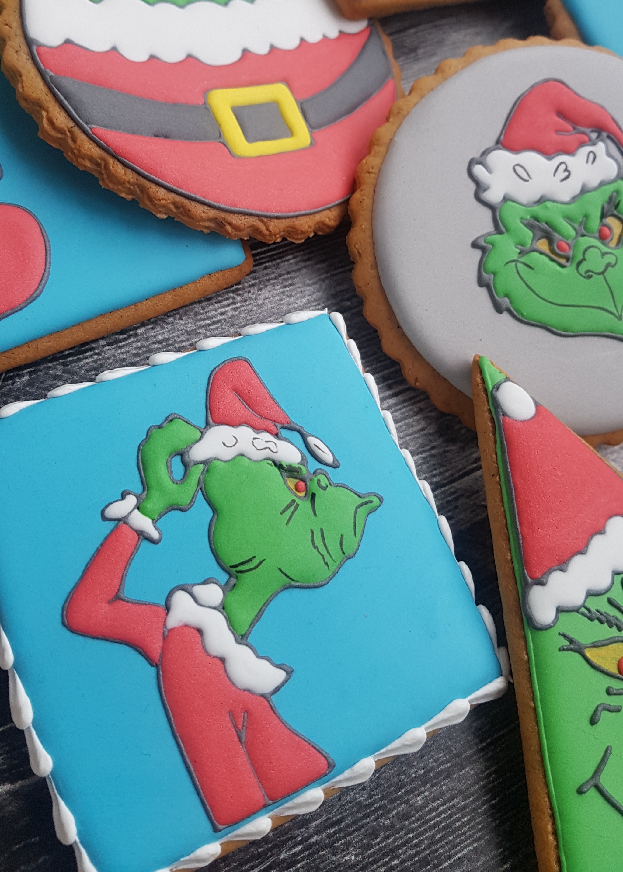 Gingerbread with the Grinch - My, Gingerbread, The Grinch Stole Christmas, Longpost