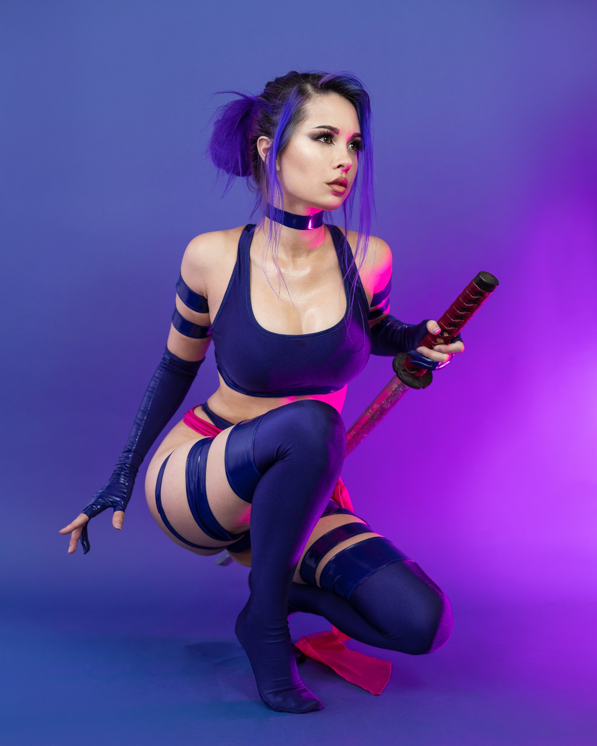 Cosplay by HendoArt - Cosplay, Girls, Gwen Stacy, Raven, Hinata hyuga, Bmo, Overwatch, Borderlands, Psylocke, Longpost