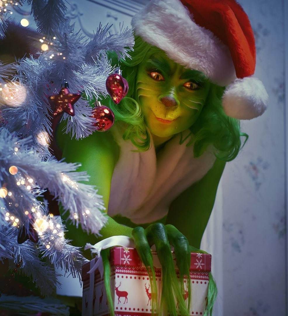 Cosplay Grinch - Гринч похититель Рождества, Косплей, Девушки, Длиннопост, Jannet Vinogradova