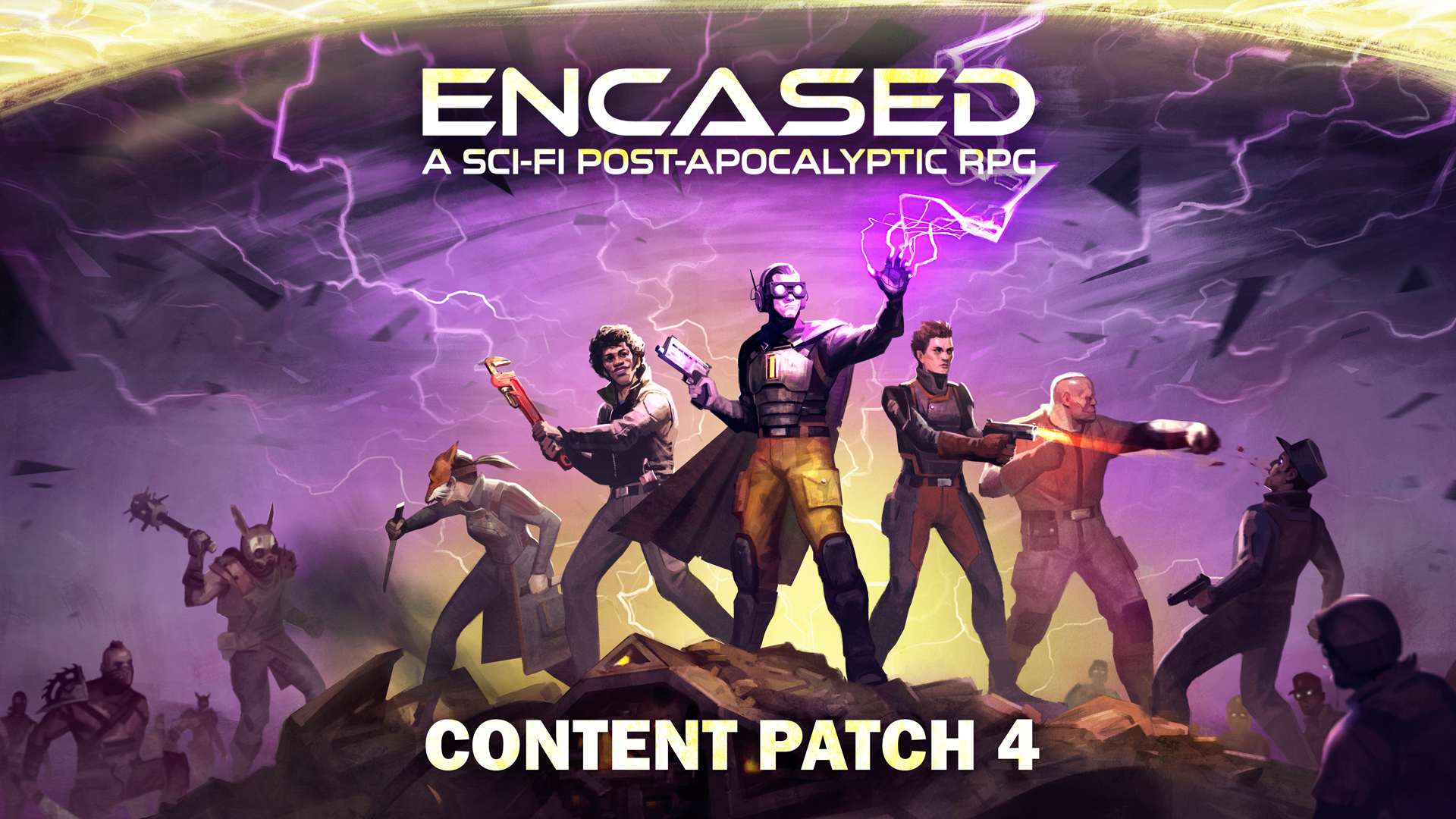 BIG PATCH IN ENCASED: NEW AI ENEMIES, NEW INTERFACE AND NEW PARTNERS - My, Steam, RPG, Video game, Post apocalypse, Computer games, Science fiction, Development of, GIF, Longpost