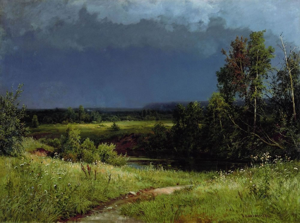 Thunderstorm in painting: 10 paintings by Russian and foreign artists - My, Art, Painting, Thunderstorm, Longpost