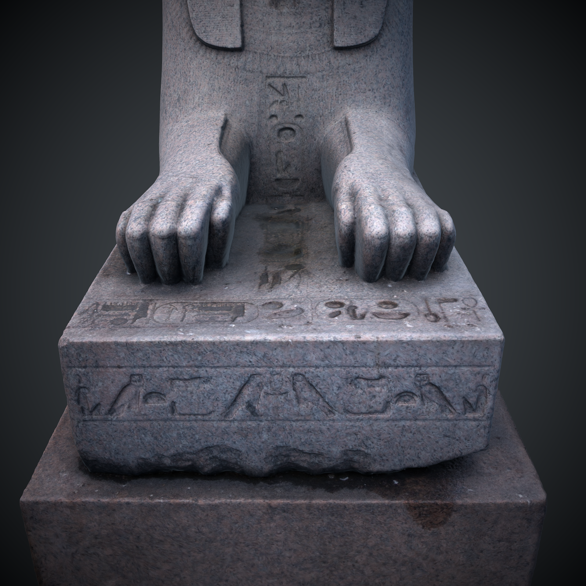 Sphinxes on the embankment - My, 3D modeling, Photogrammetry, Longpost