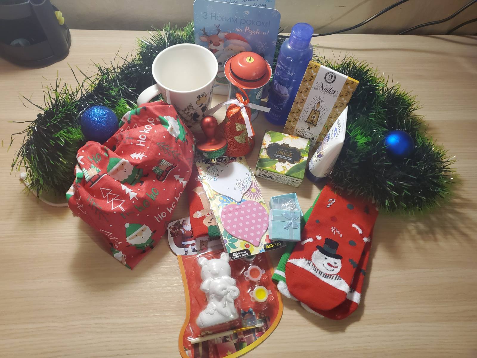 New Year's exchange Krivoy Rog - Kyiv - My, Gift exchange, Secret Santa, Gift exchange report, New Year, Longpost