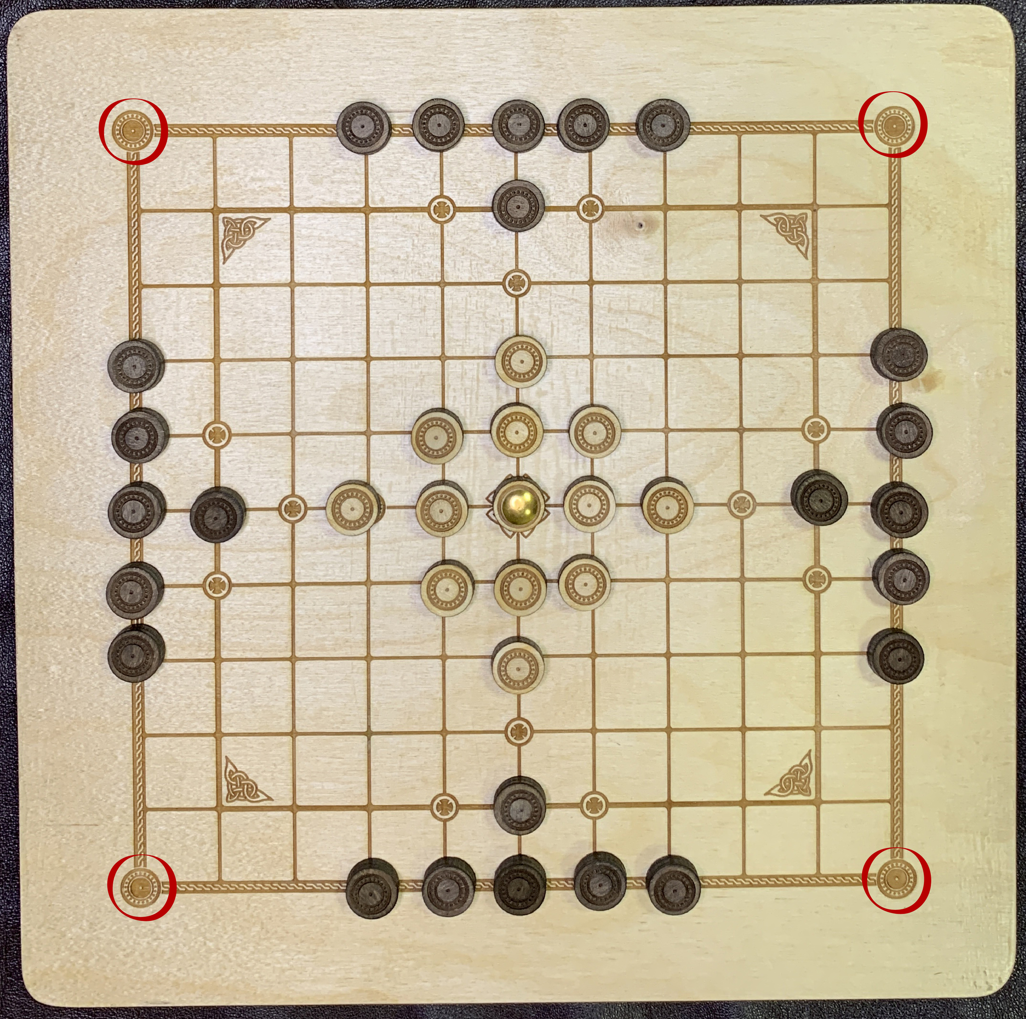 HNEFATAFL (Rules for playing the Fetlar or 11x11 variant) - My, Hnefatafl, Board games, Викинги, Video, Longpost, Scandinavia