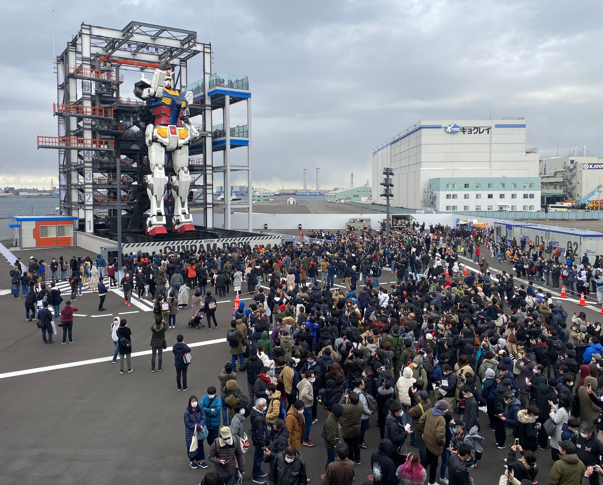 Gundam Opening in Yokohama: Review - My, Gundam, Anime, Robot, Faid Eyren, Video, Longpost