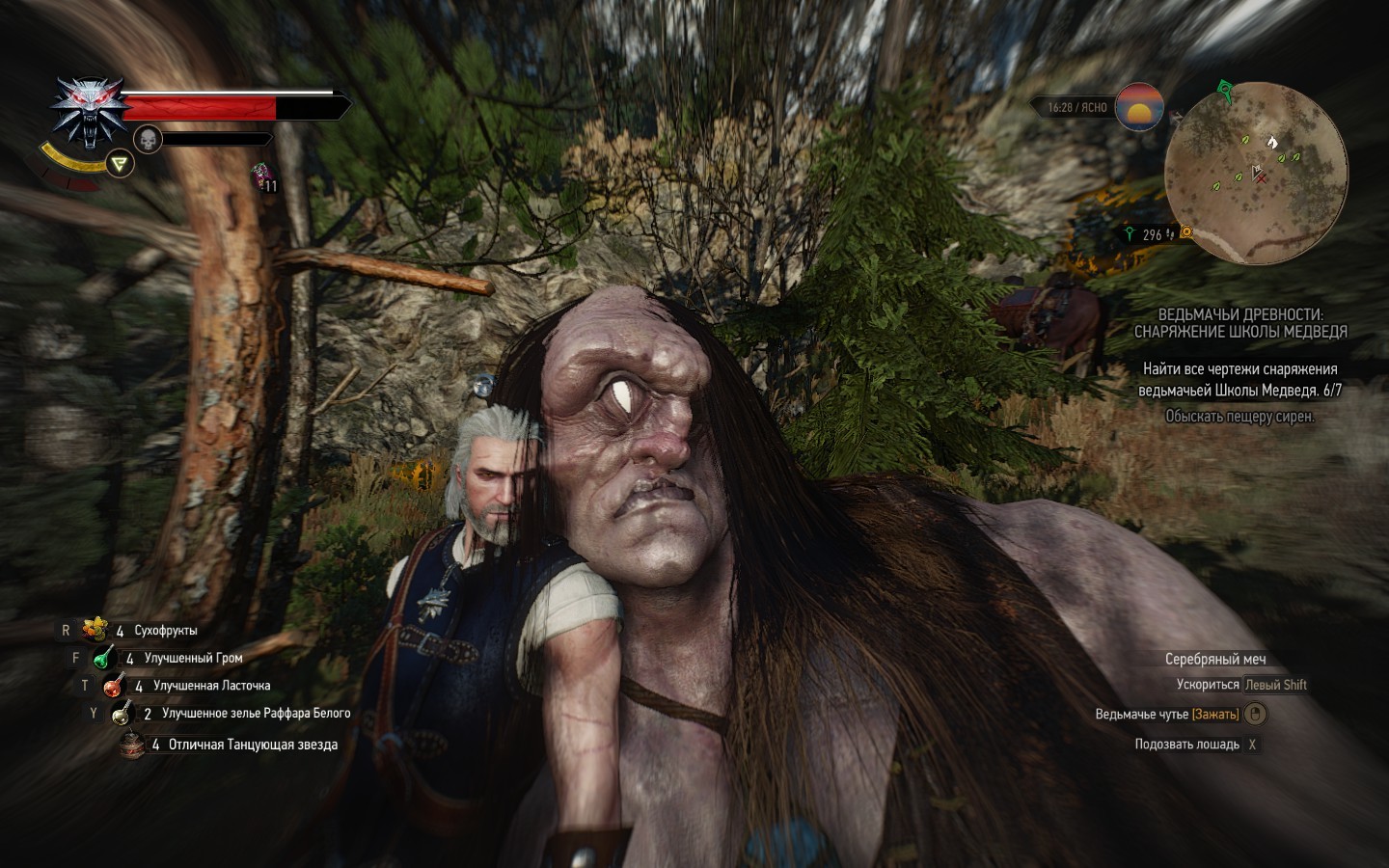 When you beat The Witcher for the third time - My, The Witcher 3: Wild Hunt, CD Projekt, Bug, Screenshot, Longpost