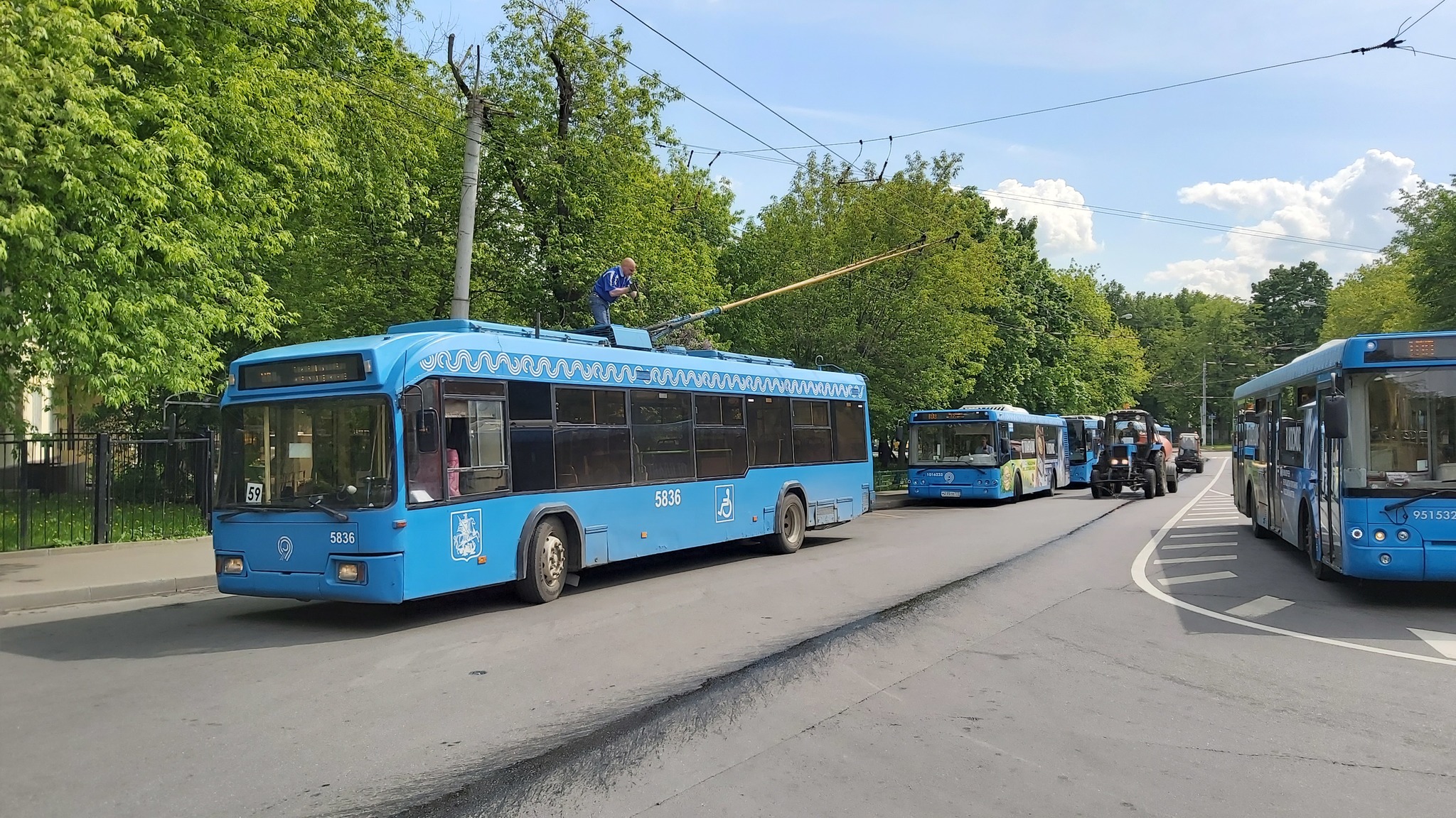 троллейбусы москвы