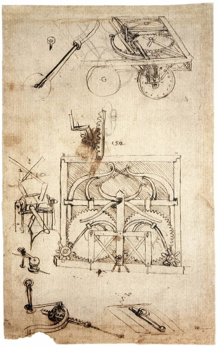 Leonardo da Vinci: greatest inventions - My, Leonardo da Vinci, Inventions, The science, Story, Art, Parachute, Auto, Tanks, Longpost