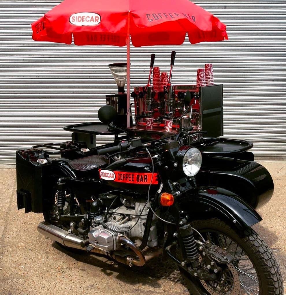 Coffee shop on wheels - The photo, Moto, Motorcycles, Cafe, Coffee