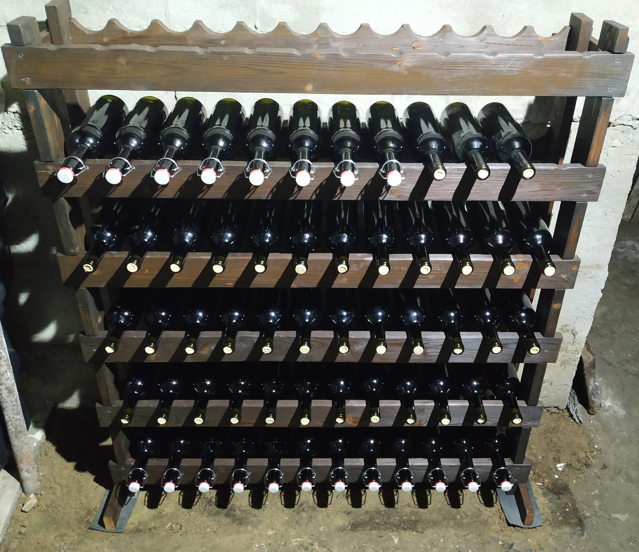 Wine rack - My, Wine, With your own hands, Handmade, Carpenter, Rack, Winemaking, Longpost, Needlework without process