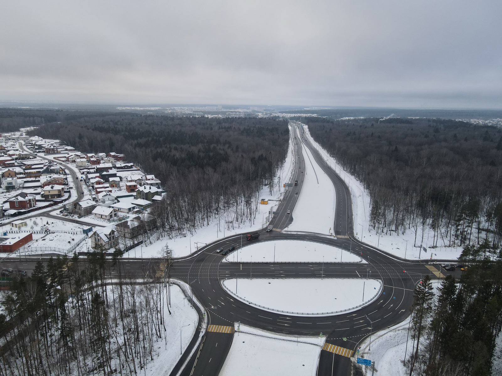 5 completed road projects in 2020 - Moscow, Road, Building, Road works, Interchange, Longpost