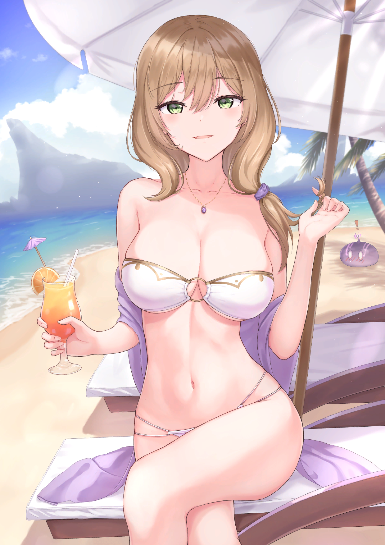 Beach Lisa - Genshin impact, Lisa (Genshin Impact), Anime art, Art, Games, Swimsuit, Anime