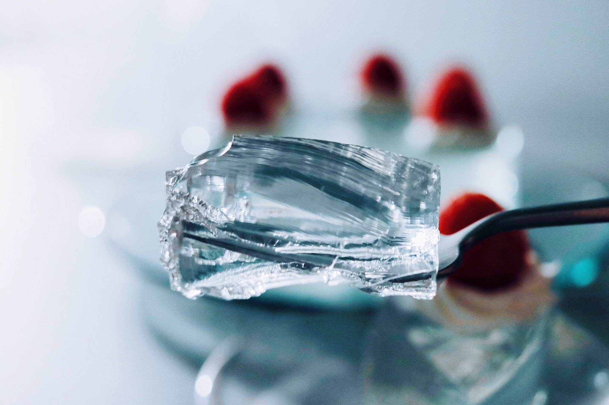 Transparent jelly cake - The photo, Cake, Jelly, Unusual, beauty, Food, Fancy food, Longpost