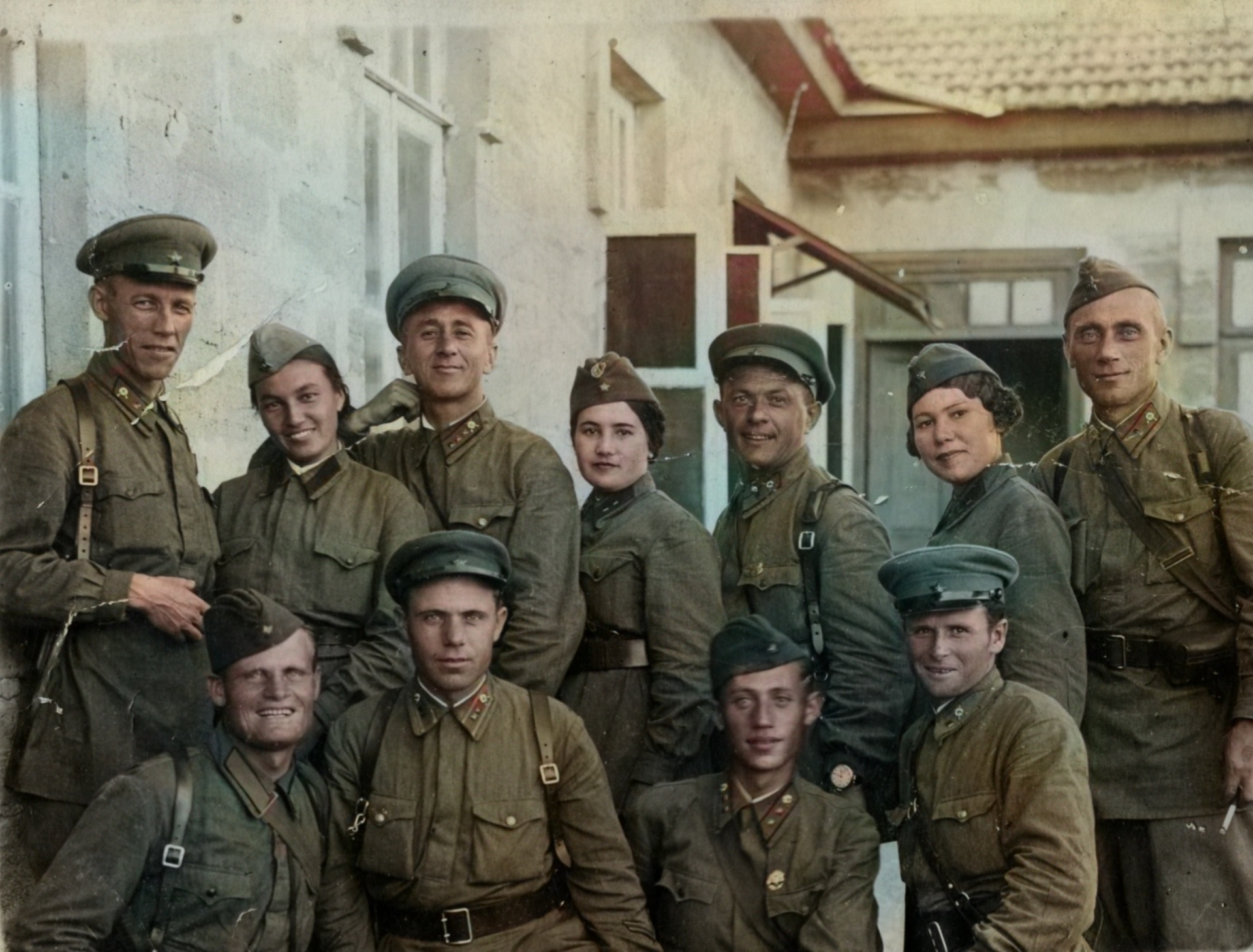 Look at these faces - Kerch, The Great Patriotic War, Story, Feodosia