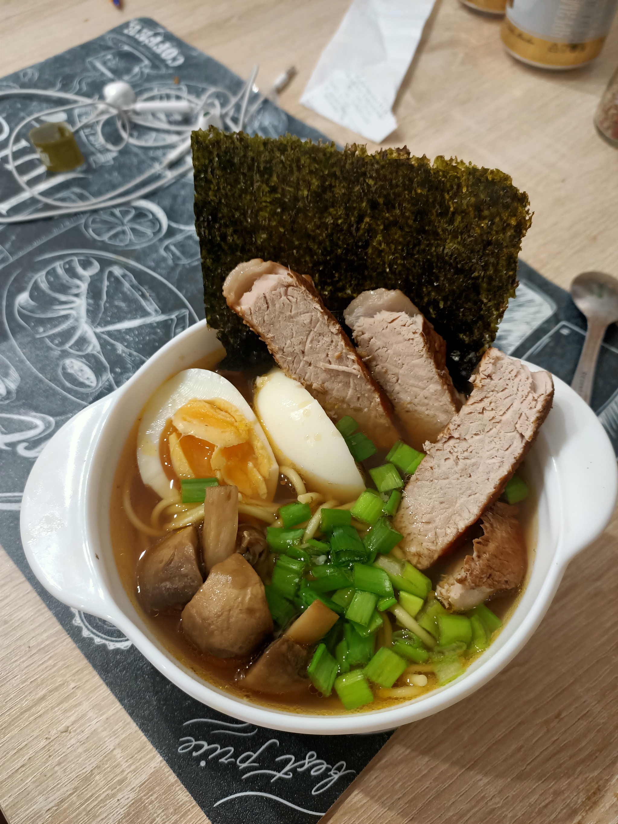 My first ramen - Recipe, Ramen, Longpost, Cooking