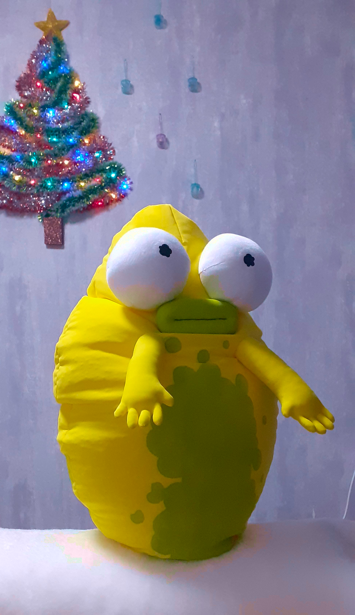 Solar opposites. New Year's mood - Pupa - My, Solar Opposites (animated series), PUPA, Soft toy, New Year, Mood, Longpost