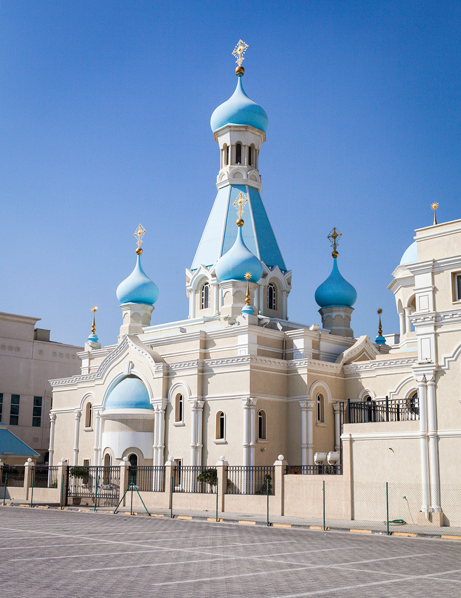 Orthodox Church of the Apostle Philip in the UAE - UAE, Church, Orthodoxy, The photo, Longpost