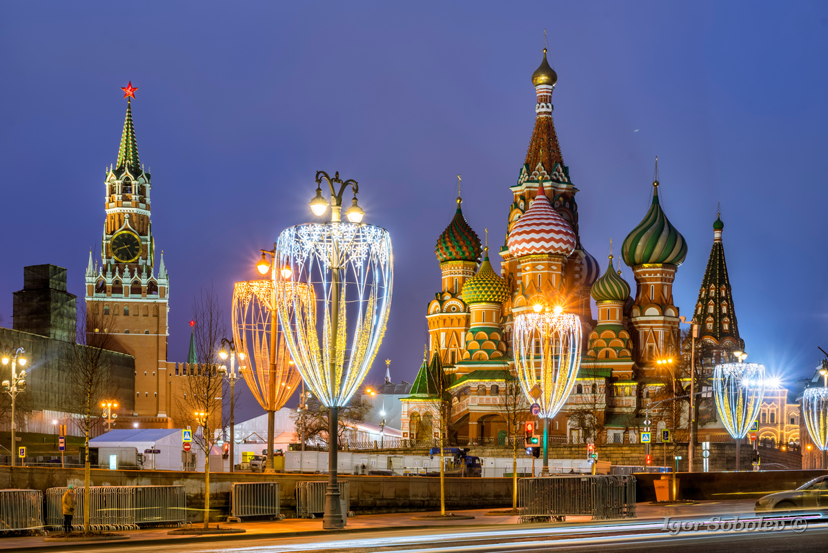 A glass for the New Year - My, Moscow, The photo, New Year