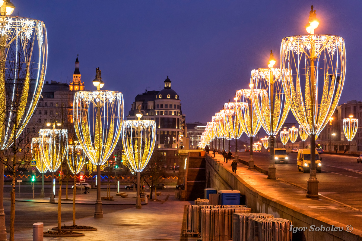 A glass for the New Year - My, Moscow, The photo, New Year