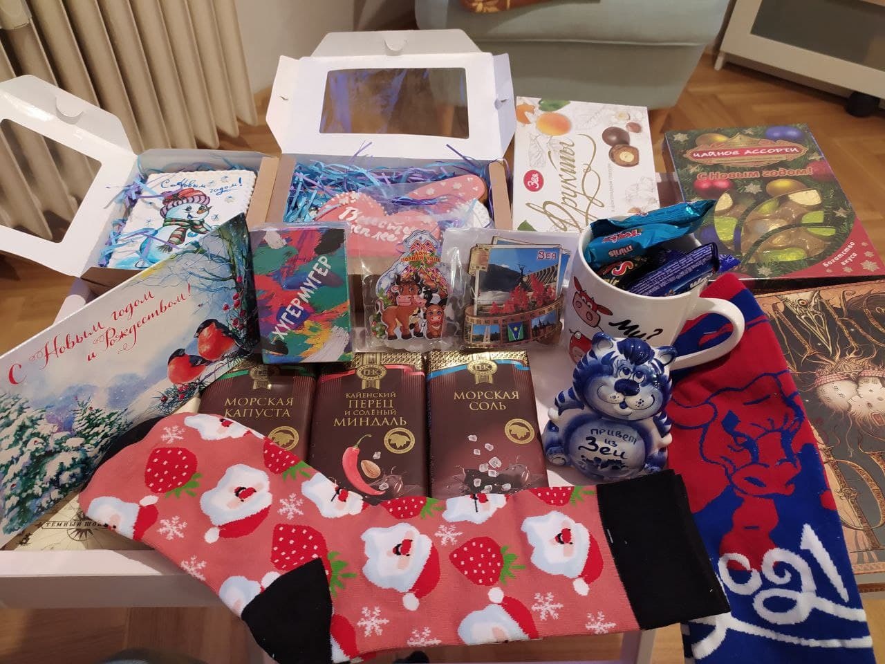 New Year's surprise from Gulik to Prague - My, Secret Santa, New Year's gift exchange, Longpost, Gift exchange