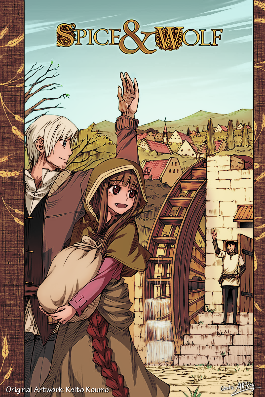 [Colorization] Have a nice trip - Spice and wolf, Manga, Colorization, Anime art, Kraft lawrence, Koume Keito, Holo