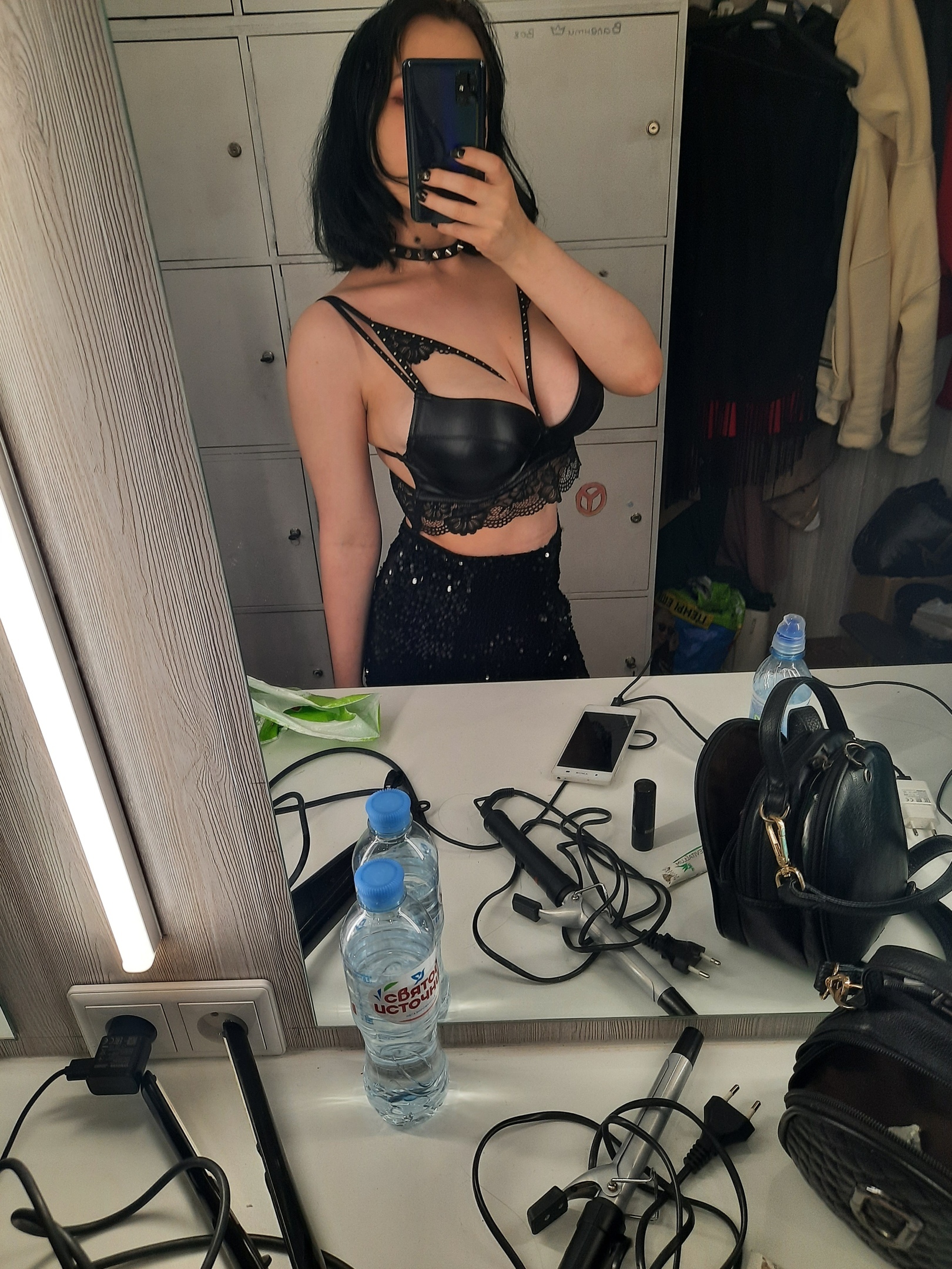 A normal bra, right? - NSFW, My, Erotic, Beautiful girl, Homemade, Longpost, No face