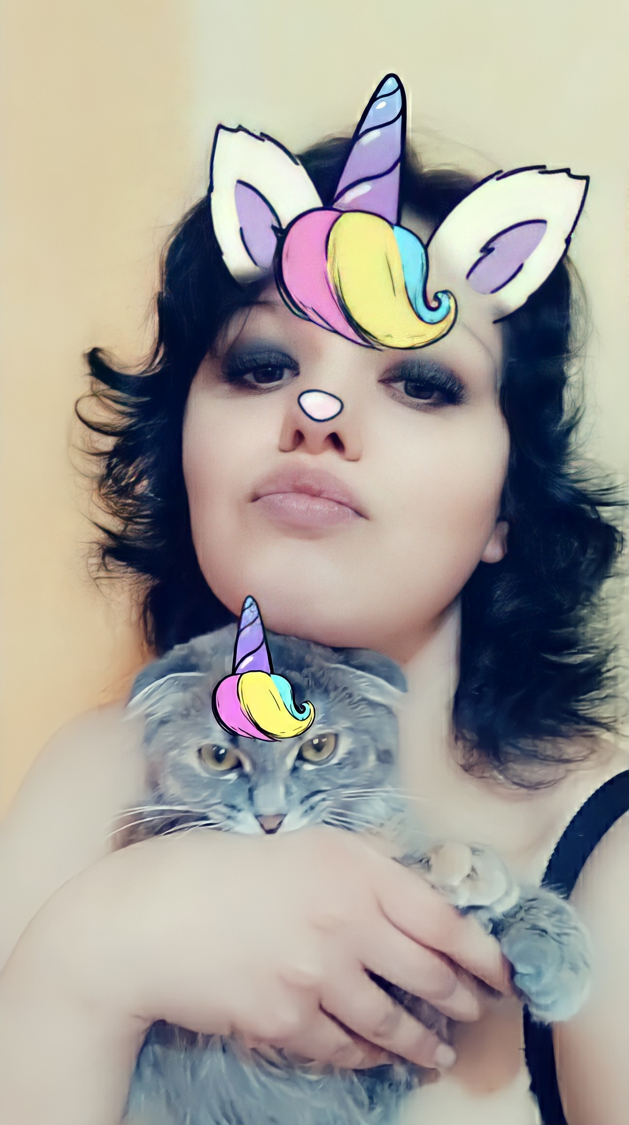 Snapchat and cats) - My, cat, Snapchat, Longpost, No rating