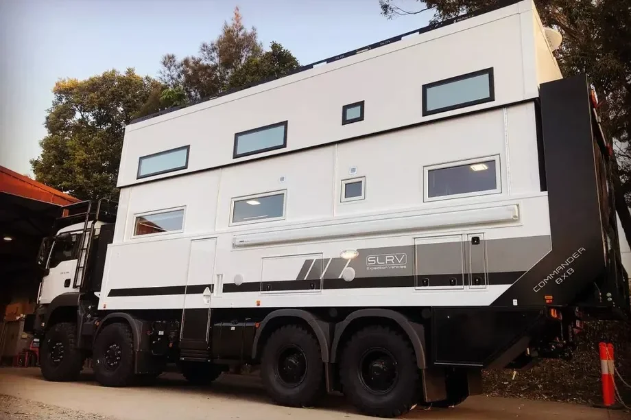 “Apocalypse van”, ready for any trouble: SLRV Commander 8x8 - House on wheels, Trailer, Travels, Road trip, Tourism, Video, Longpost