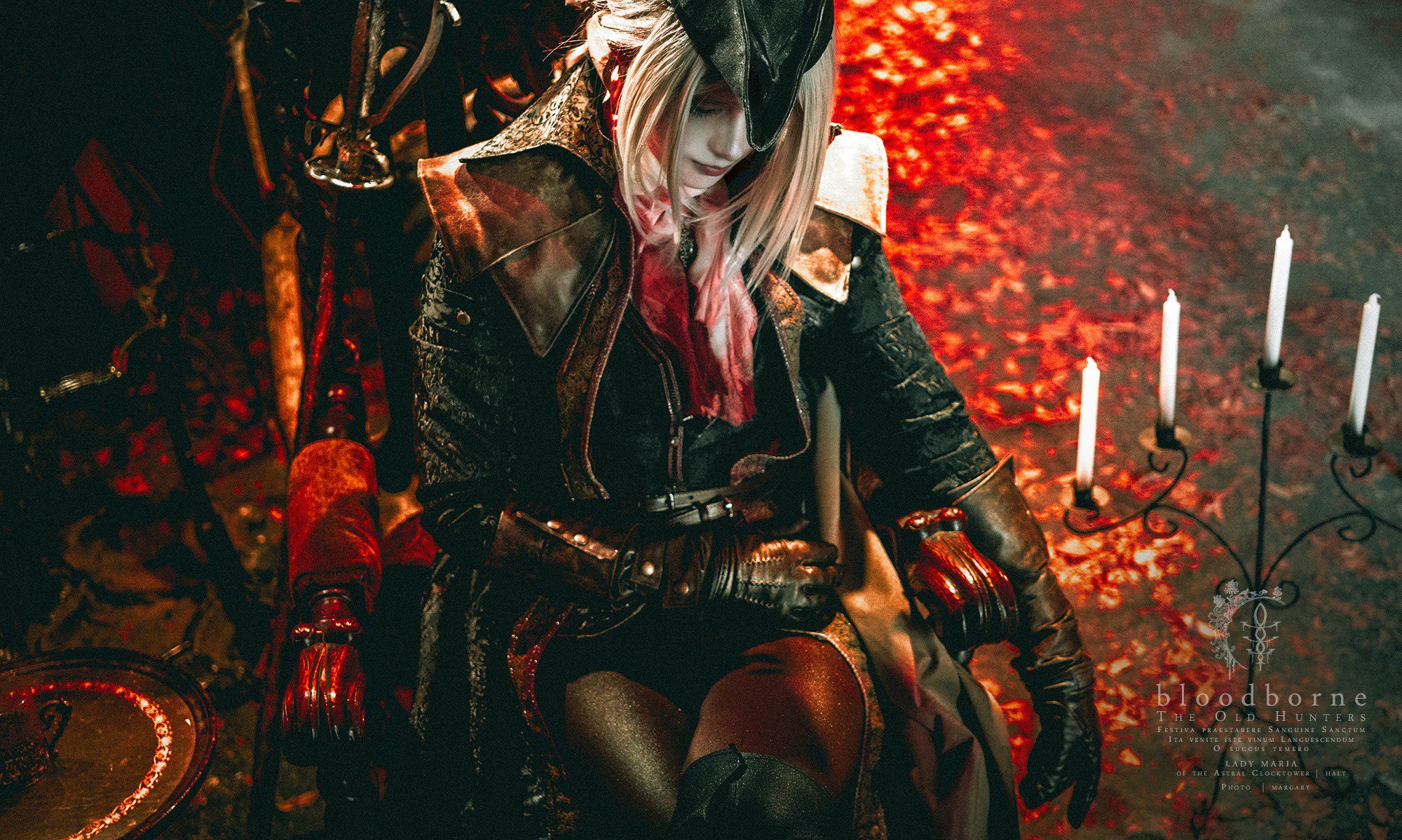 Bloody Mary - The photo, Cosplay, Bloodborne, Lady maria, Gamers, Games, Longpost