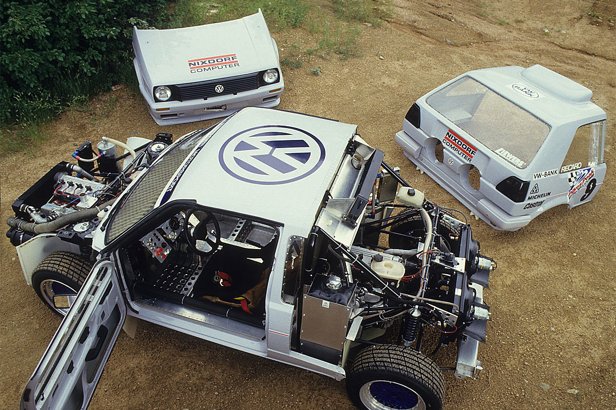 Два мотора-один Volkswagen. История автомобиля, который едва не выиграл  Pikes Peak | Пикабу