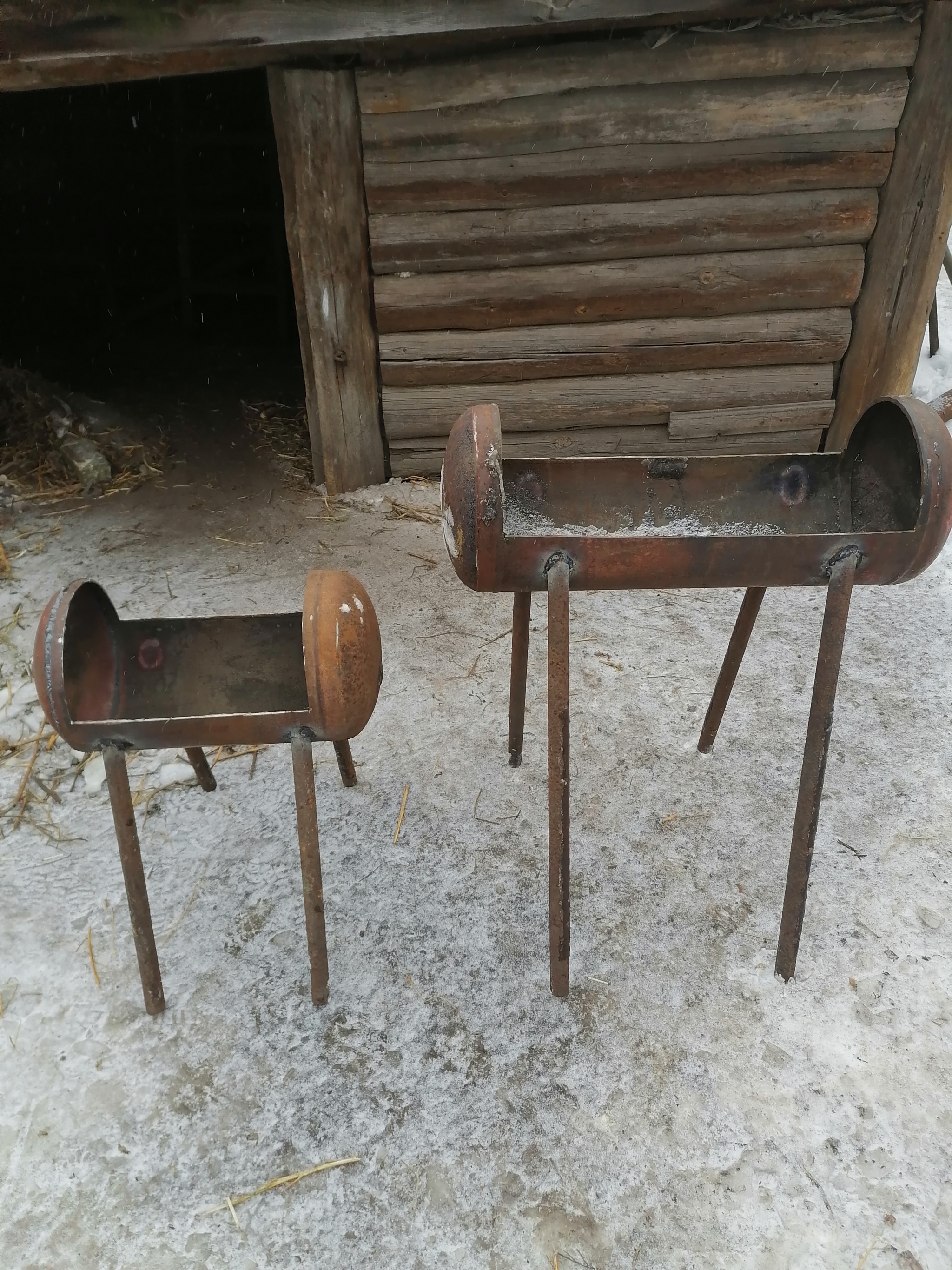 Smokehouse made from propane cylinders - My, With your own hands, Smokehouse, Scrap metal, Weekend, Welding, From improvised means, Longpost, Needlework with process