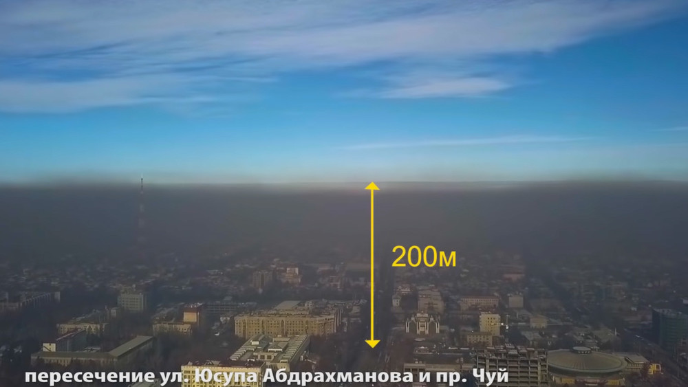 The dirtiest city in the world - Smog, Kyrgyzstan, Pollution, Longpost, Ecology, The photo, Negative, Mat, Bishkek