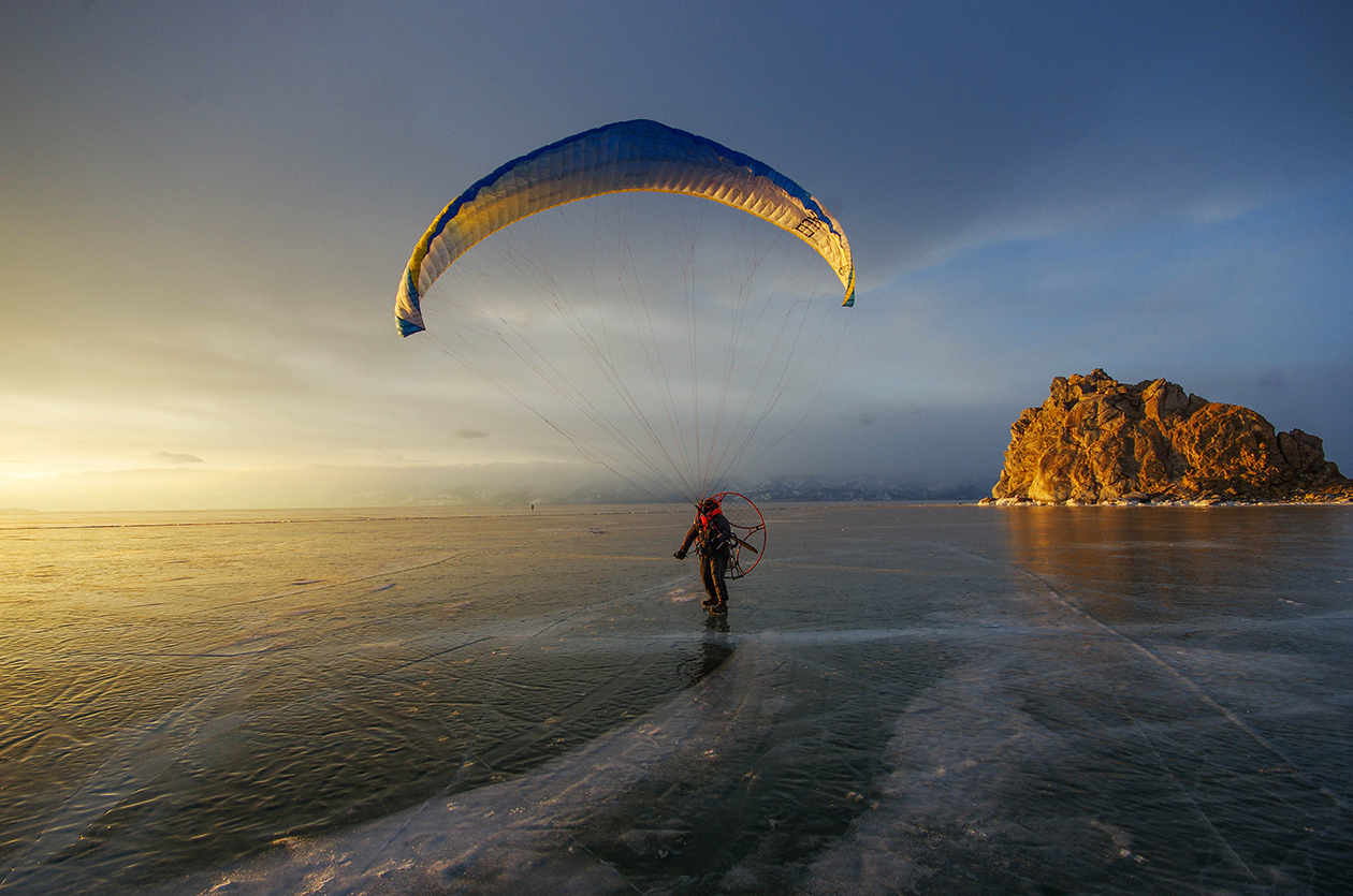 Icarus had to be rescued - My, Baikal, Landscape, Travels, Holidays in Russia, Wild tourism, Winter, Longpost