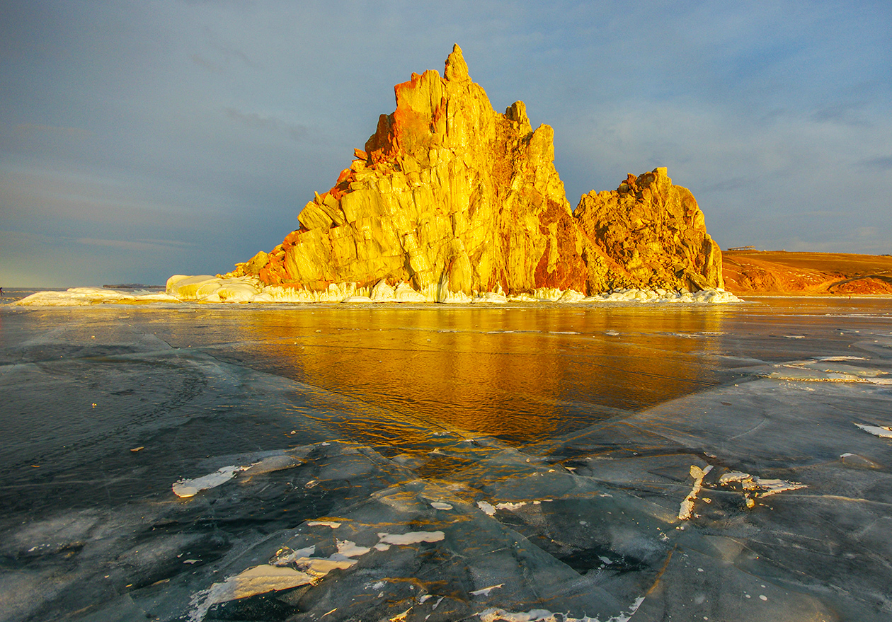 Icarus had to be rescued - My, Baikal, Landscape, Travels, Holidays in Russia, Wild tourism, Winter, Longpost